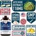 Garcinia Cambogia & Glucomannan Appetite Suppressant for Weight Loss - Metabolism Booster - 60 Veggie Diet Pills - Buy Online on GoSupps.com
