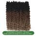 Karida 6 Packs 24 Curly Faux Locs Crochet Hair - Deep Wave Synthetic Braids (OM1B3027#) - Buy Online on GoSupps.com