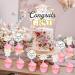 Graduation Party Decorations for Girls - 25pcs Wildflower Congrats Grad Cake Topper Cupcake Toppers Floral Cake Decorations for Class of 2024 Congrats Grad Graduation Party - Buy Online on GoSupps.com