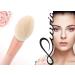 Luvia E206 Cone-Shaped Powder Brush | Vegan Essentials Face Definer in Nude/Ros gold | Premium Makeup Brush for Flawless Finish - Buy Online on GoSupps.com