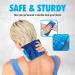 Reusable Gel Ice Packs (2 Pack) for Pain Relief & Rehabilitation - Hot & Cold Compress for Knee, Back, Neck, Wrist, Ankle - Flexible Therapy - Blue - Buy Online on GoSupps.com