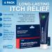 EzriCare Hydrocortisone Cream with Aloe Vera - 1% Anti-Itch Relief for Rash, Allergy, Psoriasis, Eczema - 1.05 oz - 4 Pack - Buy Online on GoSupps.com