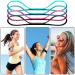 Duufin 28-Piece Colorful Elastic Headbands for Women, Men, and Girls - Non-Slip Grip Sports Headbands in 14 Colors - Iridescence - Buy Online on GoSupps.com