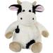 Warmies Minis Cow Heat Pad | Soft Toy with Removable Millet & Lavender Filling | 20cm Off-White | 1 Piece for Comfort & Relaxation - Buy Online on GoSupps.com