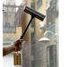 Multi-Use Window Squeegee Cleaner with Sponge and Rubber Blade - Black - Buy Online on GoSupps.com