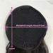Hair Chignon Brazilian Hair Ponytail Curl with Drawstring Hair Comb Ponytail Extensions Curly Ponytail Hair Clip for Black Women Messy Bun Hair Piece (Color : Black Size : 18inch 150g) - Buy Online on GoSupps.com