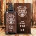 Beard Wash Shampoo with Argan & Jojoba Oils - Softens & Strengthens - Sandalwood Scent - 17 oz Bottle - Buy Online on GoSupps.com