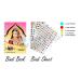 IS4A 960 Multicolored Bollywood Forehead Stickers - 10 Page Book of Tattoo Bindi Round Dot (Multi-color) - Buy Online on GoSupps.com