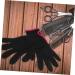 OUNONA 1 Set 4pcs Gloves Heated Mittens Bumps Heat Glove Silicone Bumps Proof Glove Grill Glove Silicone Bumps Heat Proof Glove Bumps Heat Resistant Glove Anti-collision Hairdressing Tool Black 21.5X12.2 cm - Buy Online on GoSupps.com