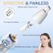 Nose Hair Trimmer for Women & Men - Rechargeable Waterproof Ear & Eyebrow Trimmer - Portable Facial Hair Removal Tool (Silver/White - Buy Online on GoSupps.com