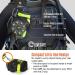 DiveSafe 7ft Delayed Surface Marker Buoy - High Visibility with Strobe Light, ABS Finger Reel, Whistle - Yellow - Buy Online on GoSupps.com