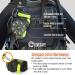 DiveSafe 6ft Delayed Surface Marker Buoy with Over Pressure Valve - High Visibility, Reflective Band, Strobe Light Holder & ABS Finger Reel - Yellow - Buy Online on GoSupps.com