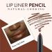 Mented Cosmetics Foxy Brown Waterproof Lip Liner - Vegan & Cruelty-Free - Buy Online on GoSupps.com