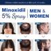 Hair & Beard Growth Serum Spray - 5% Minoxidil Hair Loss Treatment for Men & Women | Effective Hair Regrowth Solution - Buy Online on GoSupps.com