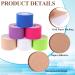 craftshou 6 Rolls Kinesiology Tape Waterproof Athletic Tape Breathable Elastic Sports Physio Tape for Muscle Elbow Knee Shoulder Ankle Pain Relief White - Buy Online on GoSupps.com