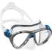 Cressi Scuba Diving Masks with Inclined Tear Drop Lenses for More Downward Visibility , Air and Eyes Evolution: Made in Italy Clear/Black/Blue Big Eyes Evolution