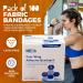Flex Fabric Knuckle Bandages - 50 Count Box for Finger Care and Wound Protection - Buy Online on GoSupps.com