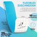 Buy Health Press Kinesiotapes - 50 Precut Blue & Black Kinesiology Tape Stripes (25cm x 5cm) | Professional Skin-Friendly Physio & Sports Tape - Dermatest Approved - Buy Online on GoSupps.com