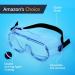 FDA Registered Medical Safety Goggles - Anti-Fog, Splash Proof Eye Protection for Labs and Nurses - Buy Online on GoSupps.com