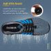 WateLves Water Shoes - Quick-Dry Aqua Socks for Beach, Pool, Surf, Yoga - 12 Women/10.5 Men - Blue Gray - Buy Online on GoSupps.com
