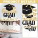 3Pcs Congrats Grad Graduation Cake Topper 2024 Class of 2024 Cake Topper Graduation Decorations Black Glitter College Graduation Cake Decorations Graduation Party Decorations Supplies - Buy Online on GoSupps.com