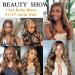 Ombre 4/27 Honey Blonde Lace Front Wig 18 Body Wave 150% Density Pre Plucked for Black Women - Buy Online on GoSupps.com
