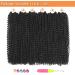 18 Inch Water Wave Braiding Hair for Passion Twist Butterfly Locs - 6 Packs Bohemian Extensions (1B) - Buy Online on GoSupps.com