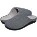 V.Step Orthotic Slippers with Arch Support | Orthopedic House Slipper for Men & Women | Plantar Fasciitis Relief | Grey, 8.5 Wide Women/6.5 Men - Buy Online on GoSupps.com