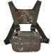 Men's Outdoor Water Resistant Chest Bag with Phone Holder - Tactical EDC Utility Pack for Running, Cycling, Hiking - Camo - Buy Online on GoSupps.com