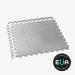 Velotas 12 Inch Interlocking EVA Foam Personal Fitness Mat Diamond Plate Exercise Mats for Indoor Workout 24 in x 24 in Light Gray 24 Sq Ft (6 Tiles) - Buy Online on GoSupps.com