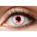 Balinco contact lenses colored without strength motif lenses eye lenses costume accessories for cosplay Halloween carnival carnival dia los muertos party festival rave (Bloody red)