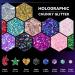 Rainbow Face Gem Stickers & Chunky Glitter Set - 1225 Pcs Rhinestones for Makeup Nails & Crafts - Glitter for Face Hair & Body Decor - Buy Online on GoSupps.com