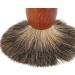 Professional Portable Shaving Brush for Men - Ergonomic Wooden Handle Soft Hair Elegant Design | Ideal for Home & Salon Use - Buy Online on GoSupps.com