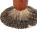 Portable Wooden Handle Shaving Brush - Soft Synthetic Beard Brush for Men - Ergonomic Shaving Foam Brush Gift for Dad & Friends - Buy Online on GoSupps.com