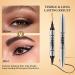  Gkaopi SZS 2 in 1 Eyebrow Pencil with 4 Split Ends Magic 3D Eyebrow Pencil with Eyeliner Durable Waterproof Eyebrow Pencil for Beginners and Professionals - Buy Online on GoSupps.com