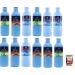 Italian Gourmet E.R. Italian Gourmet Set of 12 Felce Azzurra Shower Gel Bottles 12 x 650 ml Classico Bergamot Jasmine Amber Argan Family Care Shower Gel from Italy + Italian Gourmet Polpa