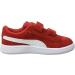 PUMA Kids Smash V2 Buck V INF Sneaker - High Risk Red/Puma White - Size 5 UK Child - Buy Online on GoSupps.com