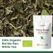 White Tea Organic White Peony 100g (50 Cups) | Bai Mu Dan Chinese White Tea | Pai Mu Tan Loose Leaf Tea REPLANTEA - Buy Online on GoSupps.com