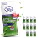 Jean Carol Top Waschrappen Kamille made of soft fleece advantage pack (12 x 26 pieces) dry without fragrance for daily and hygienic skin care