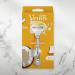 Gillette Venus ComfortGlide Coconut with Olay Women's Razor + 8 Blade Refills, Vitamin E, Gel Bars - Smooth & Comfortable Shave - Buy Online on GoSupps.com