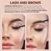 Premium Eyelash Growth Serum | Boost Longer Fuller & Thicker Lashes with Ginseng & Peptides - 8ml - Buy Online on GoSupps.com