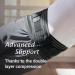 Actimove Back Support 4 Stays - Adjustable Double Layer Compression | X-Large Black | International Shipping Available - Buy Online on GoSupps.com