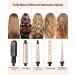 LAYADO 5 in 1 Curling Iron Set with Hair Straightener Brush & Interchangeable Ceramic Wand - Instant Heat Up Hair Curler with LCD Display - Temperature Adjustable - Buy Online on GoSupps.com