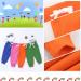 CuteOn Unisex Kids Cotton Warm Trousers - Elastic Waist Baby Pants (1-5 Years) - Orange - Size 2 - Buy Online on GoSupps.com