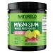 NATURELO Whole Food Magnesium Powder - Supports Stress Relief Relaxation Raspberry Lemon Flavor - 40 Servings | 7 oz Magnesium Powder 7 Ounce (Pack of 1)