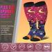 Buy Bropite Halloween Plus Size Compression Socks for Wide Calves - 20-30 mmHg Knee High Support for Men & Women | Perfect for Medical Running Nursing & Athletics - Buy Online on GoSupps.com