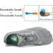 SAGUARO Barefoot Minimalist Shoes - Aqua Trail Running & Hiking 9.5 Women/7.5 Men Cadet Grey - Buy Online on GoSupps.com
