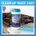 MiracleWipes for Microwaves and Cooktops - Effortlessly Remove Food and Grime Buildup - Safe Stove Top Cleaner - 60 Count - Buy Online on GoSupps.com