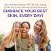 Daily Defense Mineral Sunscreen Face Moisturizer SPF 30 | Hyaluronic Acid Collagen & Peptides | Reef Safe Sunblock for All Skin Types - Buy Online on GoSupps.com