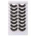 Fluffy 3D Faux Mink Lashes - Gmagictobo 22MM Dramatic False Eyelashes - 8 Pairs Multipack - Buy Online on GoSupps.com